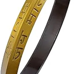 morir Antique Jai Mata Di Engraved Kada for Men and Women Religious Bracelet For Unisex-picture-18
