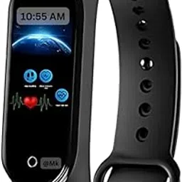Drumstone 𝟏𝟓-𝐘𝐞𝐚𝐫 𝐖𝐚𝐫𝐫𝐚𝐧𝐭𝐲 M10 Smart Fitness Band with Heart Rate & Sleep Monitor | Waterproof Bluetooth OLED Activity Tracker | Fitness Watch for Men & Women – Unisex-image-32
