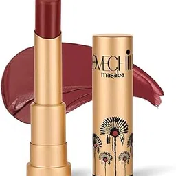 LoveChild Masaba Lush Creme Lipstick (Maroon), Moisturizing Satin Finish with Ceramides & Shea Butter, Lightweight, Long-Lasting & Ultra-Smooth, Perfect Shades for Indian Skin Tones, Cloud Burst 3.5g-picture-14