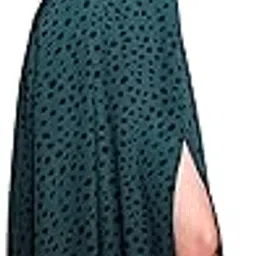 sheetal associates Women's Crepe Fit and Flare Printed Half Sleeve Boat Neck Casual Dress-picture-27