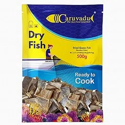 Dried Queen Fish (Boneless Cubes) - 500g (கட்டா பாறை கருவாடு)-picture-16