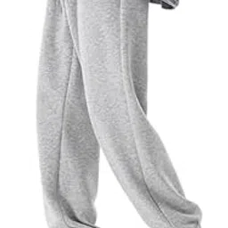posu trendz Men's High Waist Jogger Pants, Cotton Blend, Drawstring Elastic Waist, Relaxed Fit-picture-54