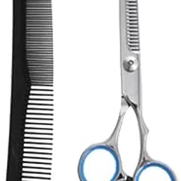 Hair Thinning Scissors ShearsComb Set Hairdressing Salon Professional | Salon & Spa Equipment-picture-43