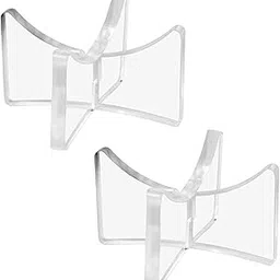 Kshri Acrylic Transparent Ball Display and storage rack golf soccer footbal tennis cricket ball stand Holders Pack of 2-picture-27