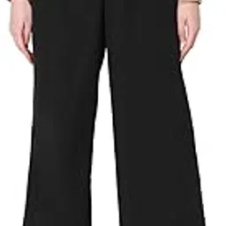 vero moda Women Solid Straight Fit Mid-Rise Parallel Trousers-picture-15