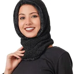 brats n beauty Girls Winter Full Face + Neck Cover Beanie/Balaclava Non Visor Cap/Hat-picture-26