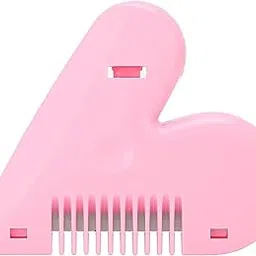 Zephora Heart-Shaped Plastic Hair Cutting Scissors for Baby Girls – Lightweight & Portable Stainless Steel Thinning Scissors (1 Pc)-picture-10