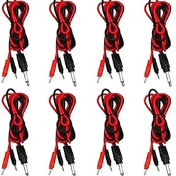 Tens Wire for Physiotherapy Machine (Set of 8) | Machine Accessories Tens Device Usage Tens Therapy Usage Wires & Pad-picture-18