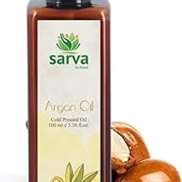 SARVA 100% Pure Natural Argan Oil For Helps Hair Fall Control & Promotes Hair Growth | Paraben Free | Cold Pressed Organic Oil For Skin Cruelty Free & Vegan | 100 ML-picture-18