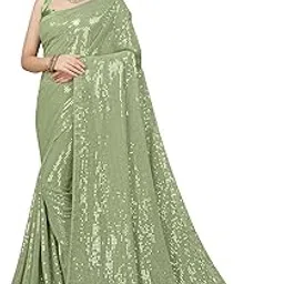 Sparkling Sophistication: Full Sequence Saree for a Glamorous Affair by Shobhtesh Enterprise-picture-24