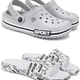 WINGSCRAFT-Lightweight Classic Clogs | Sandals |Slider Adjustable Back Strap for Men-Combo(2)_S-3016-3103-picture-51