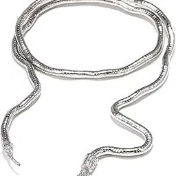 salve ‘Serpent’ Snake Multi Styling Bendable Adjustable Choker Bracelet Necklace for Women-picture-32