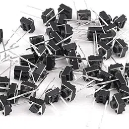 INVENTO 20Pcs 6 x 6mm SMD PCB Mount Tactile Push Button Switch 2 Pin DIP for Electrical DIY Projects-image-73