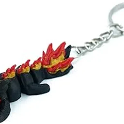 robo craft realm 3D Printed Mini Articulated Shark Keychain | Flexible Fidget Toys | Cute Fantasy Gift for Kids, Collectors & Animal Lovers-picture-30