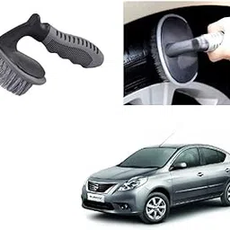 All Purpose Alloy Wheel Tire Car Rim Tyre Cleaning Brush Essential Universal Accessories Suitable for Nissan Sunny-picture-66