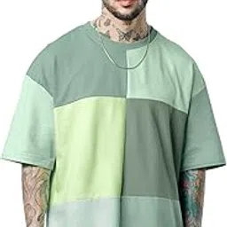 the souled store Men's Cotton Oversized Fit T-Shirt-picture-17