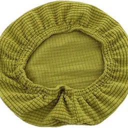 CLUB BOLLYWOOD®Stretchy Round Bar Stool Cover Chair Seat Cushion Fits 30-38cm Gr Green|Home & Garden | Furniture |Home & Garden|1 Piece Stool Cover image 1