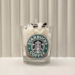 generic Happishades Decorative Whipped Star Bucks Coffee Scented Candle, Rich Aromatic Coffee Fragrance Candles for Home, Aromatherapy & Gifting | Valentines & Festive Gift, Non Toxic, Vegan - 50 Grams-picture-42