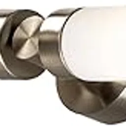 Jaquar Decorative Bath Wall Lamp | Opal Glass Wall with Nickel Finish Base | Water-Resistant Design for Bathroom, Saunas, Steam Rooms & Spas | G9 LED 4W*2 (400L*74W*95H)-image-21