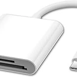 [Apple MFi Certified] USB C to SD Card Camera Reader for iPhone 15, Dual Card Slot Micro SD/SD Memory Card Reader Adapter, Trail Game Camera Viewer for iPhone 15/15 Plus/15 Pro/15 Pro Max, iPad Pro-picture-31
