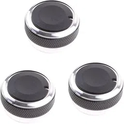 JAZZY PEARLS 3pcs Set Car Air Conditioning Turning Switch Knob AC Knob for Ford Focus-image-50