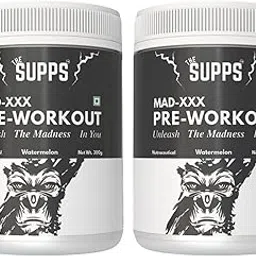 The SUPPS Mad-XXX Pre Workout -300g | Watermelon | Pack of 2-picture-13