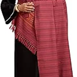 Women’s Kullu Design Traditional Handloom Shawl - Ethnic Winter Ladies Wrap - Soft & Warm - Ideal For Women, 100cm x 200cm-image-10