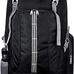 Skyline 70L TREKKING HIKING TRAVEL RUCKSACK BAG PACK WATERPROOF BAG FOR MEN AND WOMEN (BLACK)-picture-31