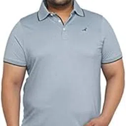 Polo Collar T-Shirt for Plus Size Men-image-43