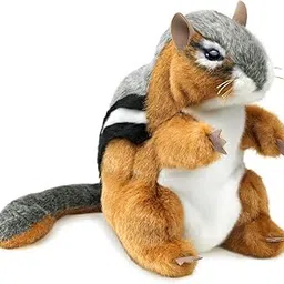 Folkmanis Chipmunk Hand Puppet, Brown-picture-23