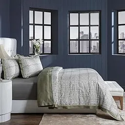 Maspar 100% Cotton Printed King Size Duvet Cover with 2 Pillow Cases - 400 TC-picture-35