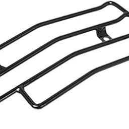 ATORSE Universal Motorcycle Luggage Rack Iron Carrier Rack for Travel Tail Box Black-image-7