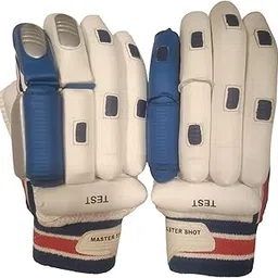MASTERSHOT Cricket Batting Gloves (Blue)-picture-29