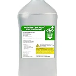 Efficacy Emergency Eye Wash Solution – 500ml Sterile Saline | 0.9% Sodium Chloride for Industrial Chemical & Dust Irritation | No Preservatives, Single-Dose, Ophthalmic Use-picture-44