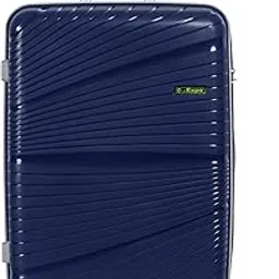 la expo Airpro 55 cm Small Cabin Trolley Bag | Polypropylene Hard Case Luggage with 8 Spinner Wheels, Wheel Lock, Lightweight Design & Combination Lock for Travel (Navy Blue)-picture-27
