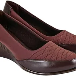 liyu立宇 LIYU International Women's Stylish Wedge Heel Slip-On Comfort Formal Shoes for Office-picture-20