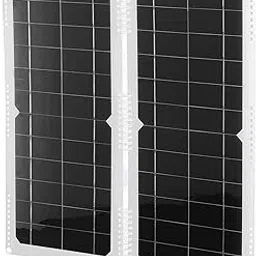 BAZPUR MART® Outdoor Solar Panel, Portable Ultra Thin Flexible Solar Panel for Outdoor 12V Applications for Car Campers Boats Motors'$-picture-17