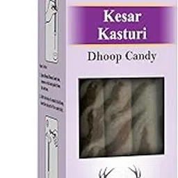 Shubhkart Nirmal Kesar Kasturi Dhoop Candy - 20N | Premium Dual-Fragrance Pack for Puja, Meditation, and Relaxation, Festivals and Spiritual Events-picture-10