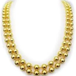 swami KOLHAPURI BORMAL,MAHARASHTRIAN, Gold plated ROUND Bead Mala With chain For Women and girls DOUBLE Layered gold plated kolhapuri bormal for ethnic & TRENDY wear-picture-32