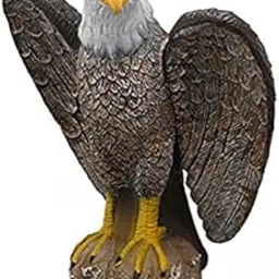 Merishopp 2xGarden Bird Statue Fake Eagle Decoy Garden Pest Animal Repellent Against-image-69