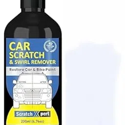 Car Scratch & Swirl Remover – 200ml (6.76oz) | Scratch Xpert Paint Restorer for Cars & Bikes | Premium Paint Repair Solution for Minor Scratches & Scuffs | Easy Application, Quick Results image 1