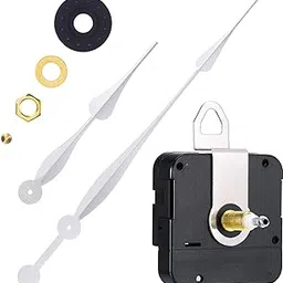 Hicarer High Torque Long Shaft Clock Movement Mechanism Clock Replacement Motor with 12 Inch Long Spade Hands-picture-32