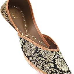 heer Ethnic Shoes Punjabi Shoes, Jutti, Mojari for Women and Girl-picture-24