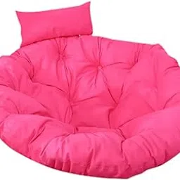 Creations Hanging Chair Cushion Round Seat Cushion Pillow for Living Room Garden Patio Rose Red-picture-53