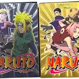 Lilheaven® Naruto Cards 40Pc Playing Foil Cards for Kids (Golden and Black 20 Pc Each)-picture-24