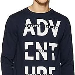 amazon brand - symbol Men Cotton Crew Neck Sweatshirt-picture-16
