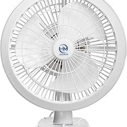 HM Air Wall Cum Table Fan || with Powerful High 3 Speed Motor 12 inch Size 300mm-White-picture-27