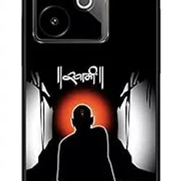 NDCOM for Realme GT 7T 5G Back Cover | Premium Realme GT 7 Back Cover | Stylish Realme GT7T Back Case | Shree Swami Samarth Printed Metal Case-image-98