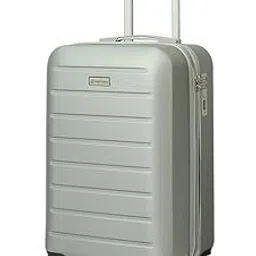 knight stallion 8 Wheels 50cm Small Check-in Trolley Bag Hard Case 100% ABS Material, 360 Degree Wheeling System Luggage, Travel Suitcase Bag, 3 Years Warranty, Recessed TSA Lock Luggage- Silver-picture-19