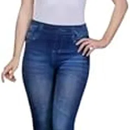 Mid-Rise Skinny Fit Women’s Jeans – Trendy Slim Look DenimJeaans_Blue_P_D13-picture-33